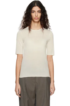 Totême Off-White Crewneck T-Shirt