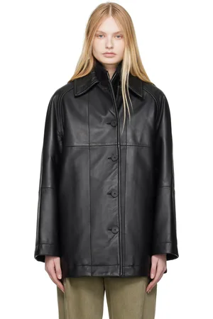 STUDIO NICHOLSON Ridger Leather Jacket