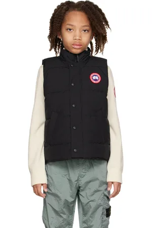 Canada Goose Kids Black Vanier Down Vest