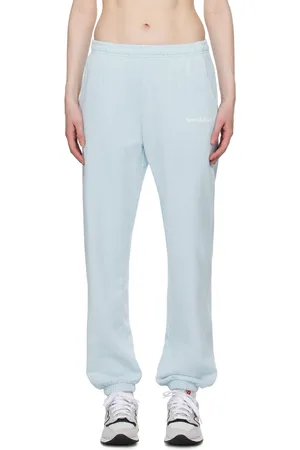 Sporty & Rich Blue Serif Sweatpants