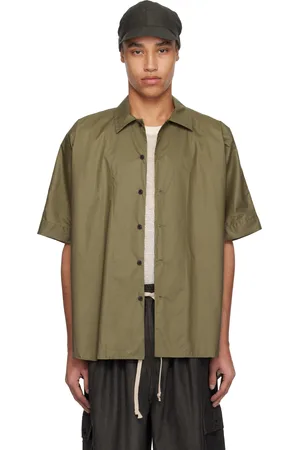 JAN JAN VAN ESSCHE O-Project Coated Typewriter Short Sleeve Shirt