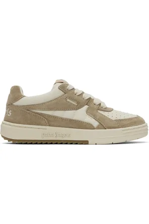 Palm Angels Off-White & Beige University Sneakers