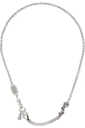 Vivienne Westwood Silver Man. Albane Pendant Necklace