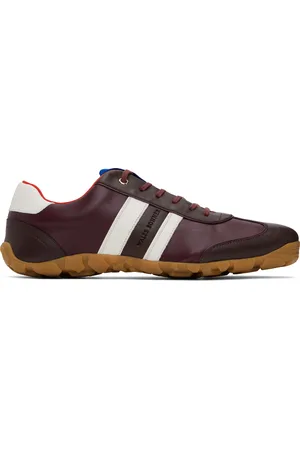 WALES BONNER Burgundy Cadence Sneakers