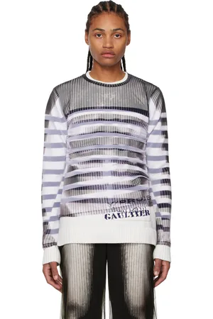Y / PROJECT White Jean Paul Gaultier Edition Sweater