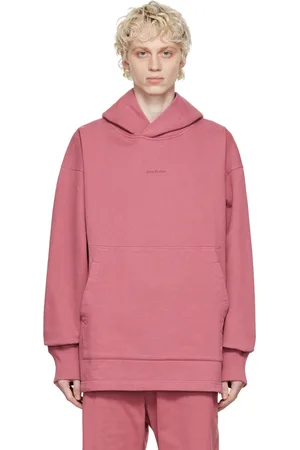 Acne Studios Pink Organic Cotton Hoodie