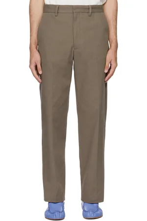 Acne Studios Taupe Creased Trousers