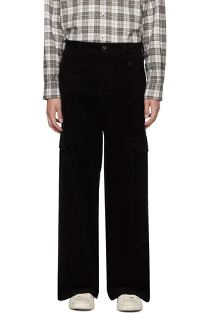 Acne Studios Black Cargo Trousers
