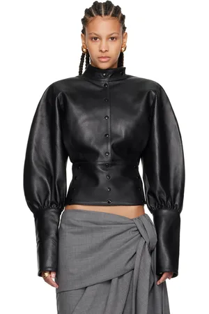 FIDAN NOVRUZOVA Elena Leather Jacket