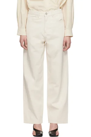 Rohe Off-White Baggy Fit Jeans
