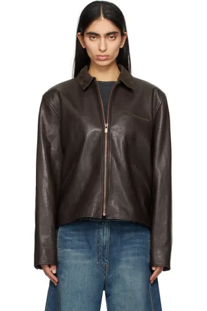 MAGDA BUTRYM Zip Leather Jacket