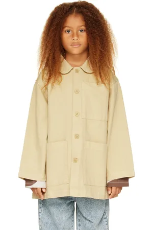 Main Story Kids Beige Squirrel Jacket