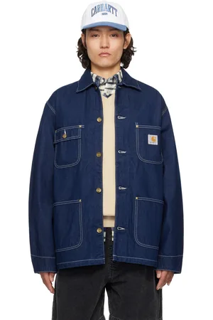 Carhartt Blue OG Chore Denim Jacket