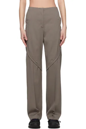 Kiko Kostadinov Gray Seneca Tailored Trousers