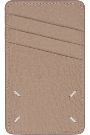Maison Margiela Beige Four Stitches Card Holder