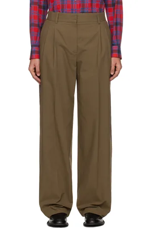 The Row Khaki Lilas Trousers