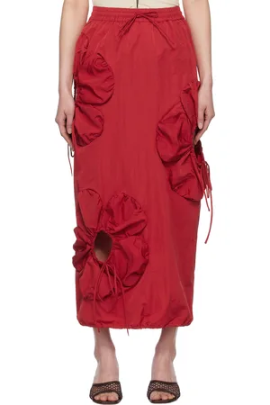 J.KIM Flower Maxi Skirt