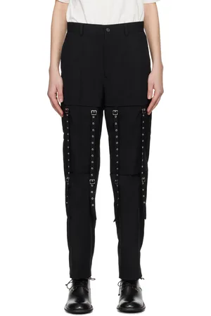 NOIR KEI NINOMIYA Wool Oxford Trousers