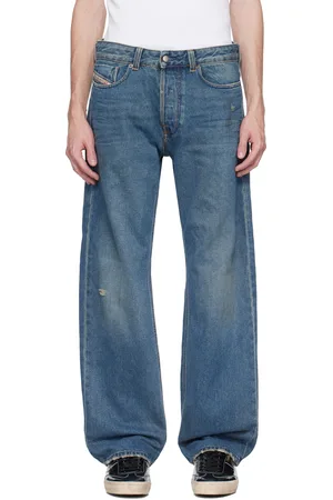 Diesel Blue Relaxed 1980 D-Eeper 09j79 Jeans
