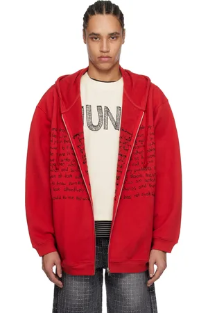 Glass Cypress Zip Up Swirly Text Hoodie