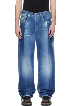 Diesel Blue Relaxed 2001 D-Macro 09l48 Jeans