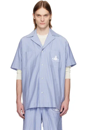 Vivienne Westwood Blue & White Camp Shirt