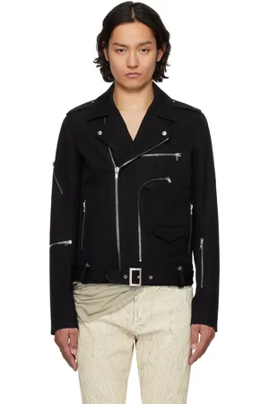 Rick Owens Black Hollywood Bauhaus Stooges Jacket