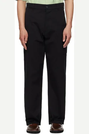 Marni Black Big Confetti Cotton Jacquard Trousers