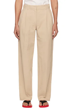 The Row Beige Lilas Trousers