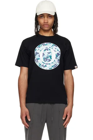 BAPE Black ABC Camo Busy Works T-shirt