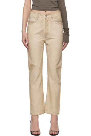 Rick Owens Beige Hollywood VDD Jeans