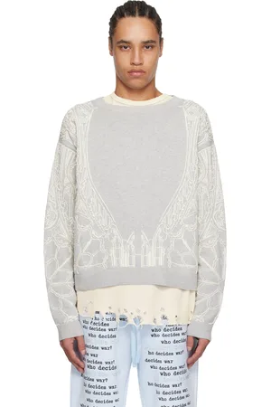 Who Decides War Gray Notre Dame Sweater