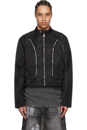 Who Decides War Black Window Moto Jacket