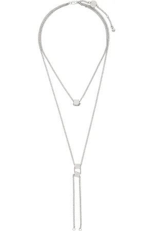 LEMAIRE Silver Abacus Bolo Tie Necklace
