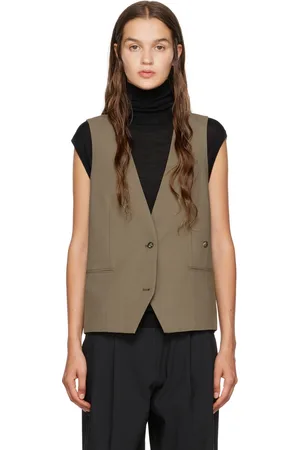 REMAIN Birger Christensen Brown Anjelica Vest