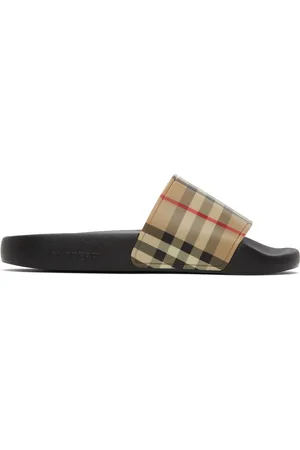 Burberry Check Furley Slides