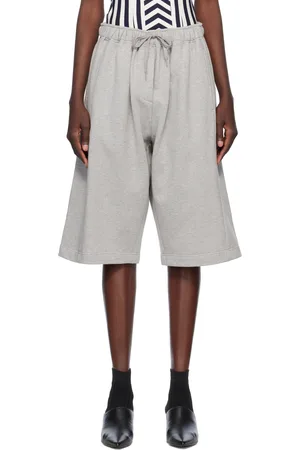 pushBUTTON Gray Midi Sweatpants
