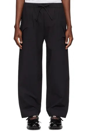 Simone Rocha Black Bow Pocket Cargo Pants