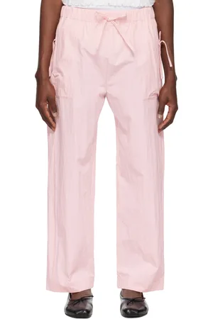 Simone Rocha Pink Bow Pocket Cargo Pants