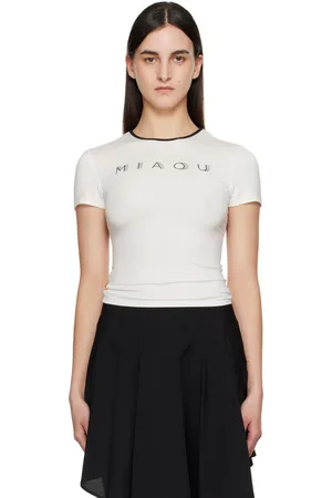 Miaou Rhinestone Mini T-shirt