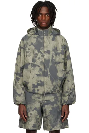 pet-tree-kor Gray Tension Hood Jacket