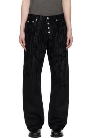 THUG CLUB Blood Lazered Jeans