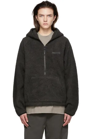 FEAR OF GOD Black Polyester Hoodie