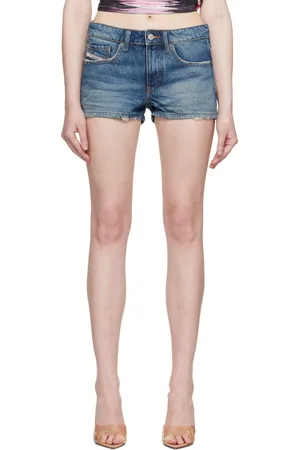 Diesel Blue De-Yuba Denim Shorts