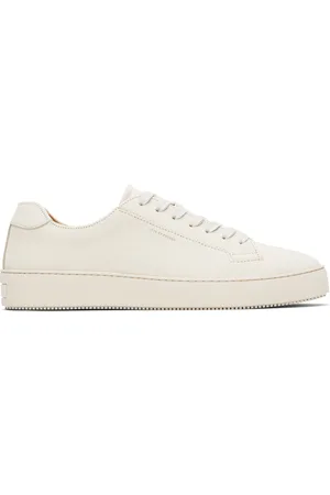Tiger of Sweden Off-White Salas 2 Tennis-Style Sneakers