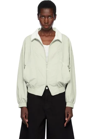 DUNST Khaki Blocking Wind Breaker Jacket