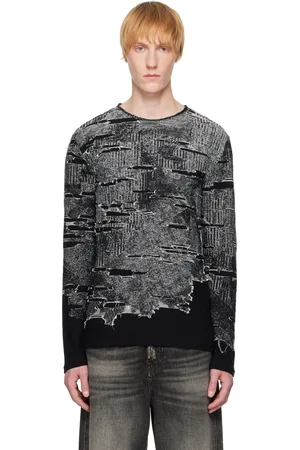 Diesel Black & Gray K-Cadmo Sweater