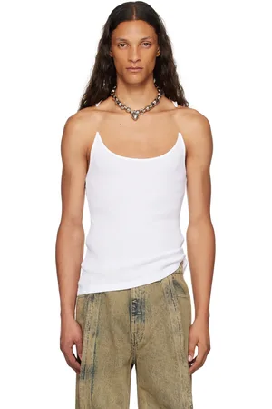 Y / PROJECT White Invisible Strap Tank Top