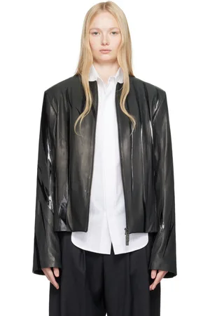 Ader Error Product. 14 Leather Jacket