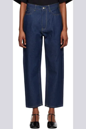 STUDIO NICHOLSON Indigo Ruthe Jeans